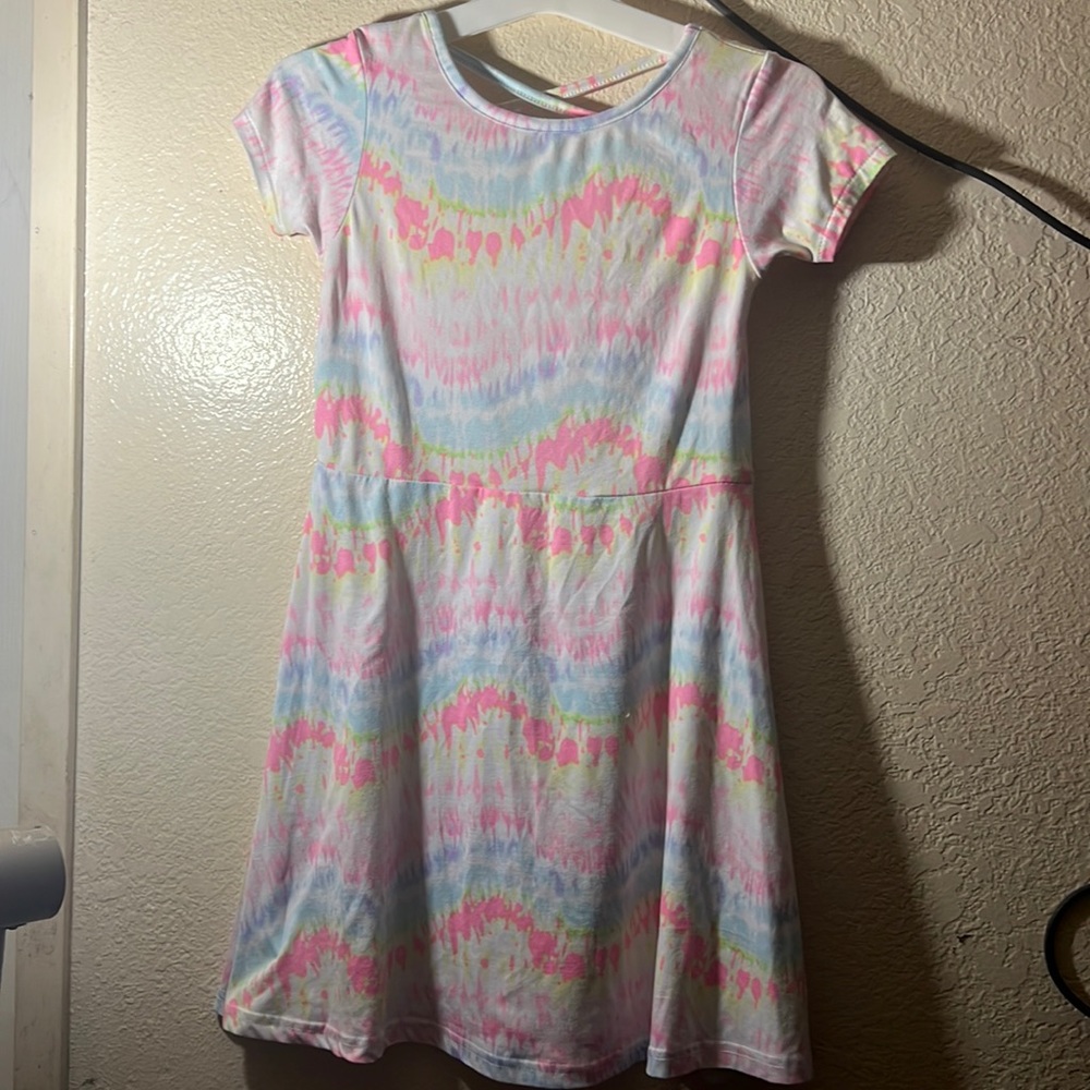 Limited too tie dye dress for girl